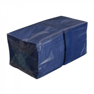 Салфетка 24*24 2-сл синяя 250лист (кор=18уп.)