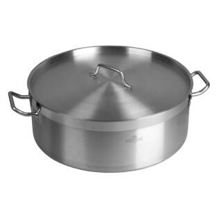 кт851 Котел 10 л низкий профессиональный (Д-320мм, В- 120мм) Luxstahl