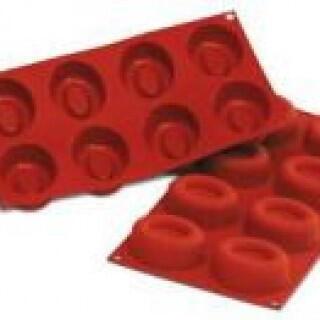 Форма силиконовая Silikomart OVAL, 7,7*6 см, h 2,8 см, Италия